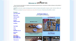 Desktop Screenshot of gro-morent.com
